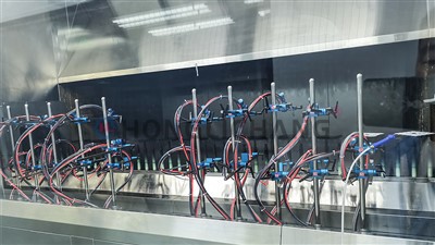 Metalizační UV lakovací linka